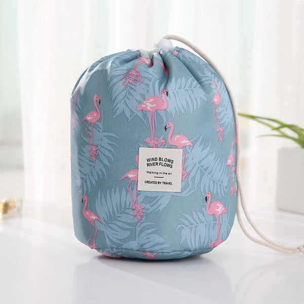 Hot Sale Round Waterproof Makeup Bag Travel