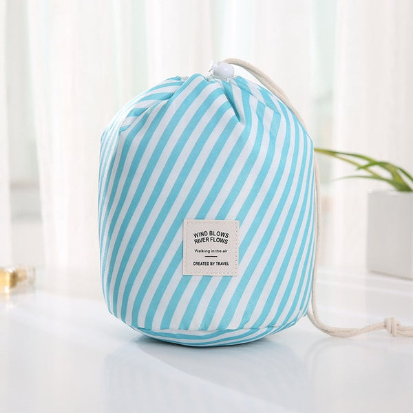 Hot Sale Round Waterproof Makeup Bag Travel