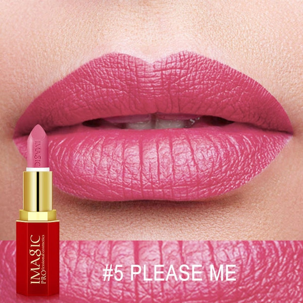 NEW 12 Colors Matte Lipsticks naked Crystal Column Matte Lipstick Lip Sticks