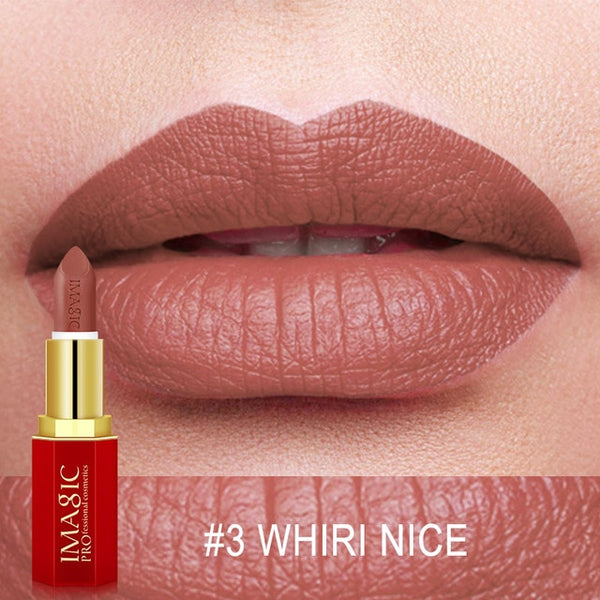 NEW 12 Colors Matte Lipsticks naked Crystal Column Matte Lipstick Lip Sticks