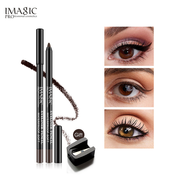 IMAGIC 1PC NEW Beauty Fashion Brown Lasting Waterproof Eyeliner Eyeliner Pen Pencil Makeup Beauty Tools Free Post