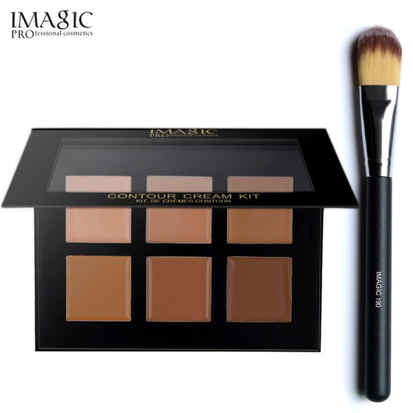 HIGH QUALITY 6 Colors Contour Palette Concealer Makeup  Face Cream Palette