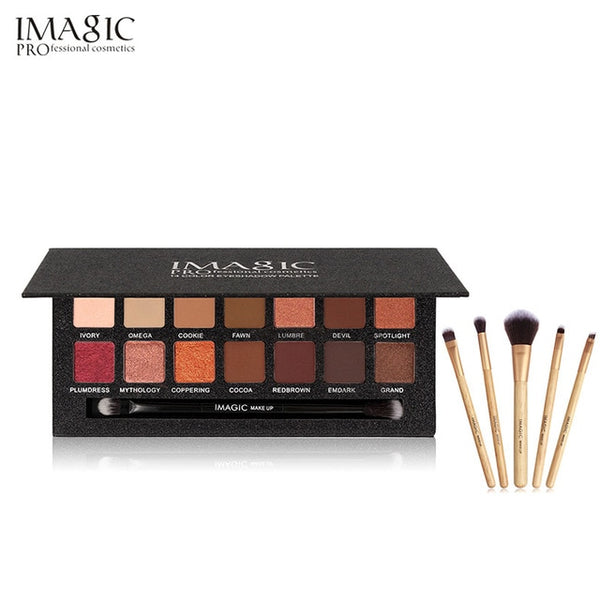 IMAGIC  Eye Shadow Palette Natural Shimmer Matte Eyeshadow Powder Brand Professional Eyes Makeup Pallete Maquiage
