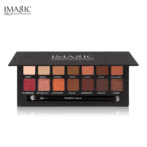 IMAGIC  Eye Shadow Palette Natural Shimmer Matte Eyeshadow Powder Brand Professional Eyes Makeup Pallete Maquiage