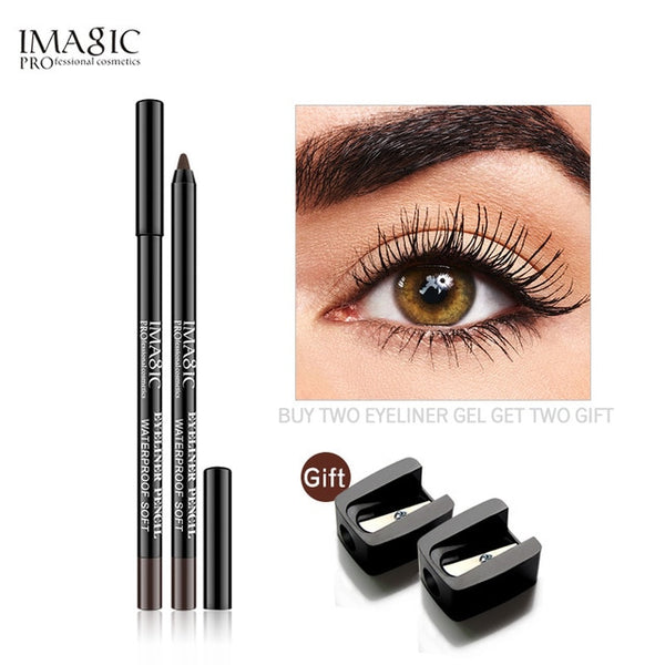 IMAGIC Eyeliner Pen Female Brown Extremely Long-lasting Pseudo-smooth makeup Waterproof and sweat-proof Not easy to bleach