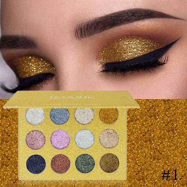 Glitter Injections Pressed Glitters Single Eyeshadow Diamond Rainbow Make Up