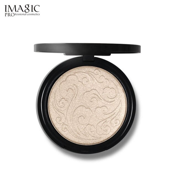 IMAGIC Highlighter Powder Fashion Women Bronzer powder High lighter Powder makeup professional brightening facial contour 1pcs