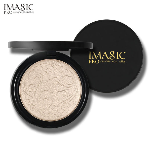 IMAGIC Highlighter Powder Fashion Women Bronzer powder High lighter Powder makeup professional brightening facial contour 1pcs