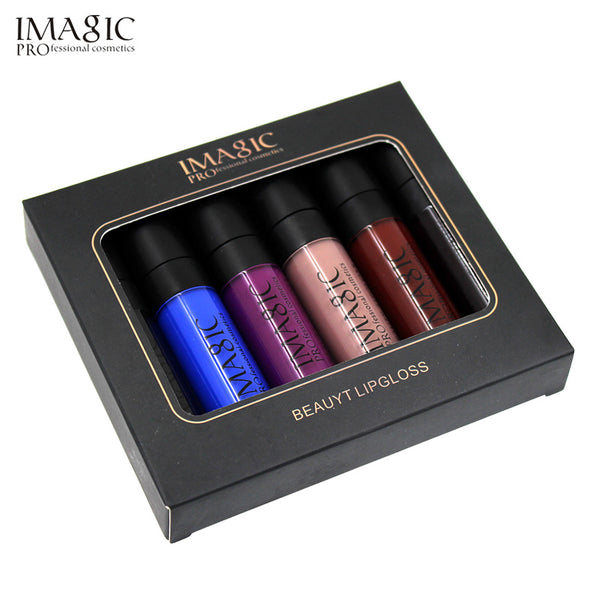 Matte Lip Gloss Waterproof Long Lasting Cosplay lipgloss 6 PCS