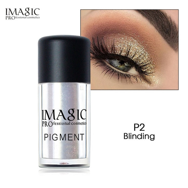 New Arrival Glitter Eyeshadow Metallic Loose Powder Waterproof Shimmer Pigments Colors Eye Shadow Makeup