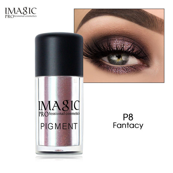 New Arrival Glitter Eyeshadow Metallic Loose Powder Waterproof Shimmer Pigments Colors Eye Shadow Makeup