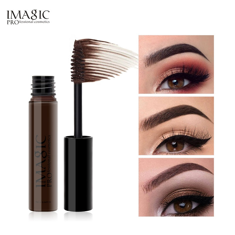 IMAGIC Professional Eyebrow Mascara Cream Makeup  Long Lasting Waterproof of Dye Eyebrow Gel Enhancer 4 Colors