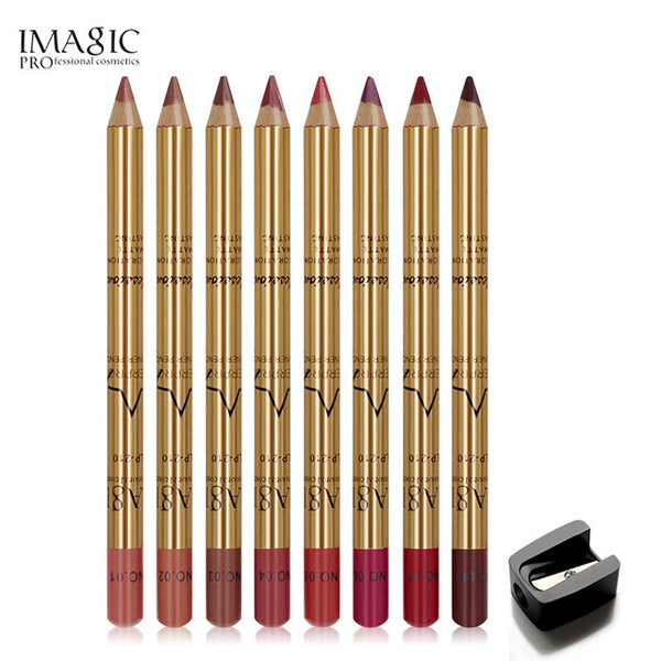 Professional Multi-functional Lipliner Pencil Long Lasting Waterproof Lip  Cosmetics  Makeup