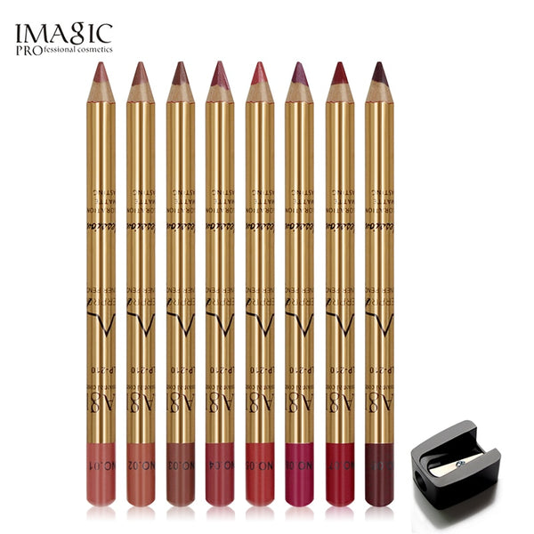 Professional Multi-functional Lipliner Pencil Long Lasting Waterproof Lip  Cosmetics  Makeup