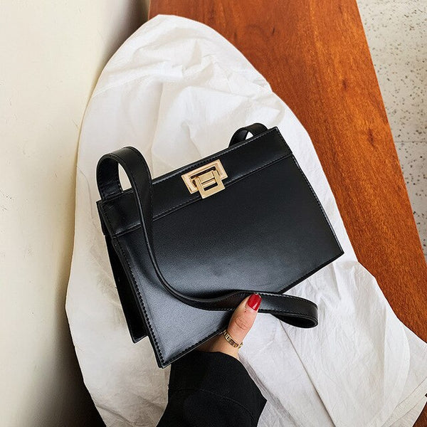 Women Bag Casual Bag Designer Chic Lock Ladies Shoulder Bag Female
