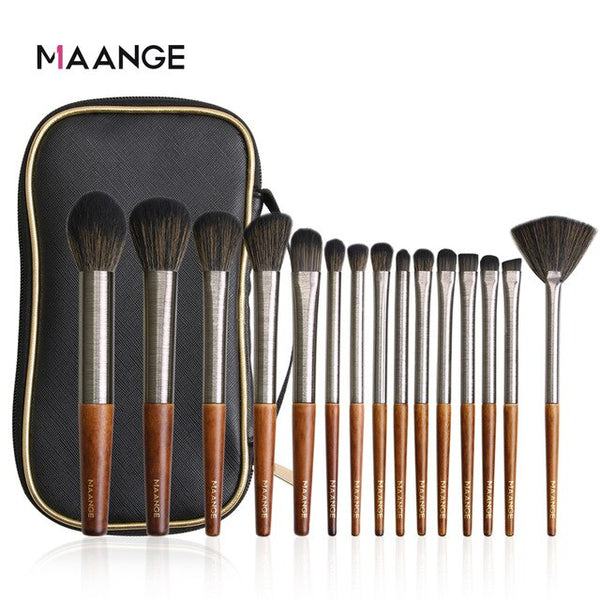 NEW 11/15Pcs Makeup Brushes Set Pro Foundation Powder Eye Shadow Eyeliner Eyelash Lip Make Up Brush