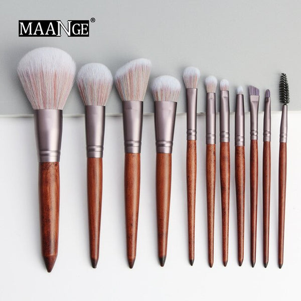 NEW 11/15Pcs Makeup Brushes Set Pro Foundation Powder Eye Shadow Eyeliner Eyelash Lip Make Up Brush