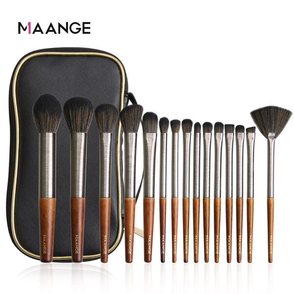 NEW 11/15Pcs Makeup Brushes Set Pro Foundation Powder Eye Shadow Eyeliner Eyelash Lip Make Up Brush
