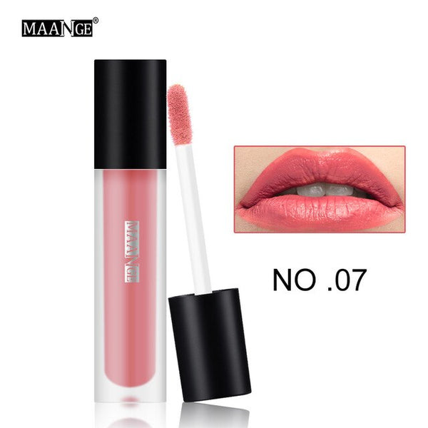 12 color Lip Gloss Matte Lipstick Moisturizer Makeup Lip Nude Sexy Lip Paint Gloss Long-lasting Makeup Beauty Cosmetic Hot