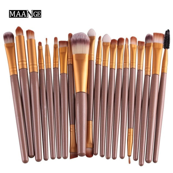 New 15/18/20Pcs Makeup Brushes Set