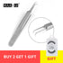 HOT  1Pcs Blackhead Tweezers Eyelash Extension Nipper Anti Acid Steel Curved Needle Tweezers Removal Acne Face Care Tools