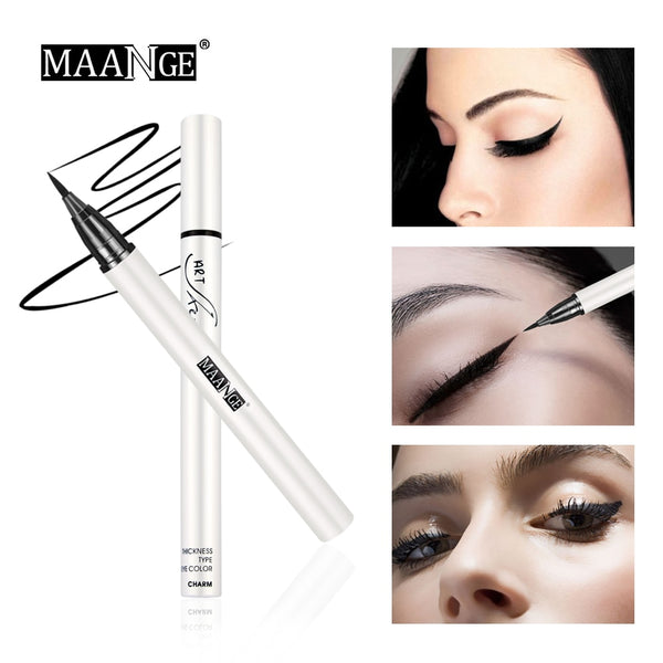 New  1Pcs Professional Black Long-lasting Waterproof Eyeliner Eye Liner Pen Pencil Makeup High Quality