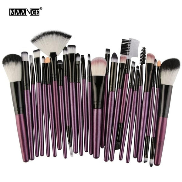 HOT 25pcs Makeup Brushes Set Beauty Foundation Power Blush Eye Shadow Face MakeUp Brush