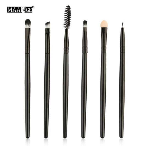 6/15/18Pcs Makeup Brushes Set Cosmetics Eye Shadow Powder Foundation Blending Blush Eyeliner Lip Beauty Make up  Kit Tool