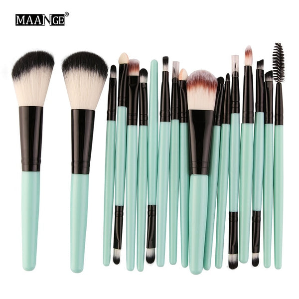 NEW 6/15/18Pcs Makeup Brushes Tool Set Cosmetic