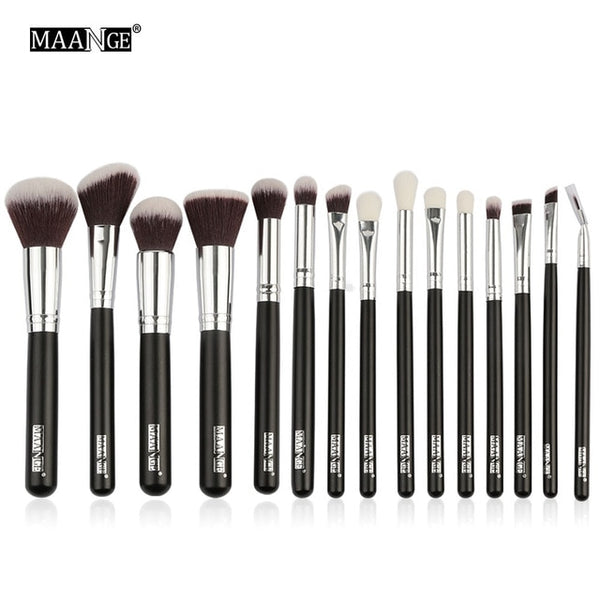 NEW  6-15Pcs Makeup Brushes Set Powder Foundation Eyeshadow Cosmetic Make Up Brush