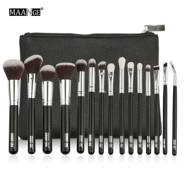 NEW  6-15Pcs Makeup Brushes Set Powder Foundation Eyeshadow Cosmetic Make Up Brush