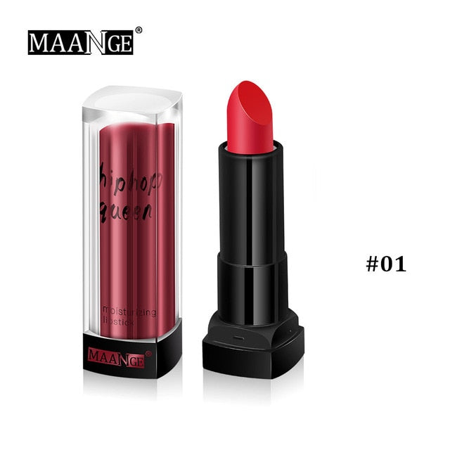 NEW 6 Colors Lipstick Moisturizing Sexy Woman Long-lasting Waterproof Lip Stick