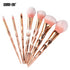 New 7/10Pcs Diamond Makeup Brushes Set