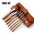 7PCS Make Up Brushes set Foundation Eye Shadow Concealer Makeup Tools With Cosmetic Travel Brush Bag