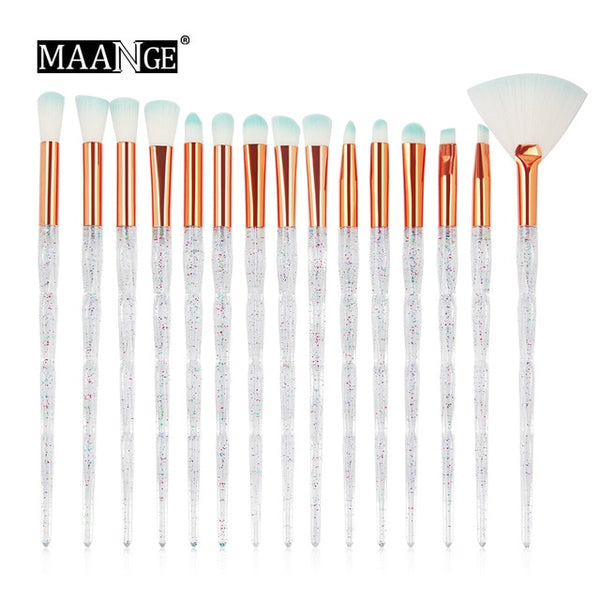 Makeup Brushes Set 4/10/15Pcs Colorful Foundation Eyeshadow Concealer Multifunctional Brush for Beauty Make Up