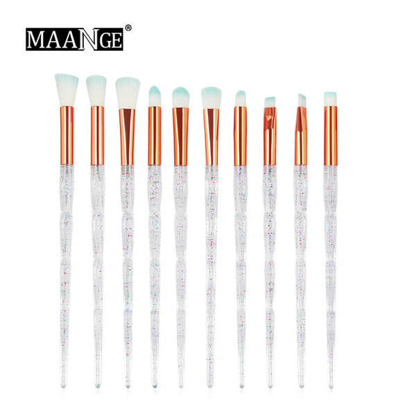 Makeup Brushes Set 4/10/15Pcs Colorful Foundation Eyeshadow Concealer Multifunctional Brush for Beauty Make Up