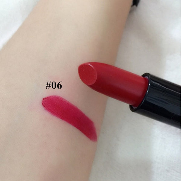 Matte Moisturizing Lipstick Lip Stick Waterproof Lip gloss Easy to Wear Cosmetic Lip Crayons Red Sexy Nude Makeup Lips