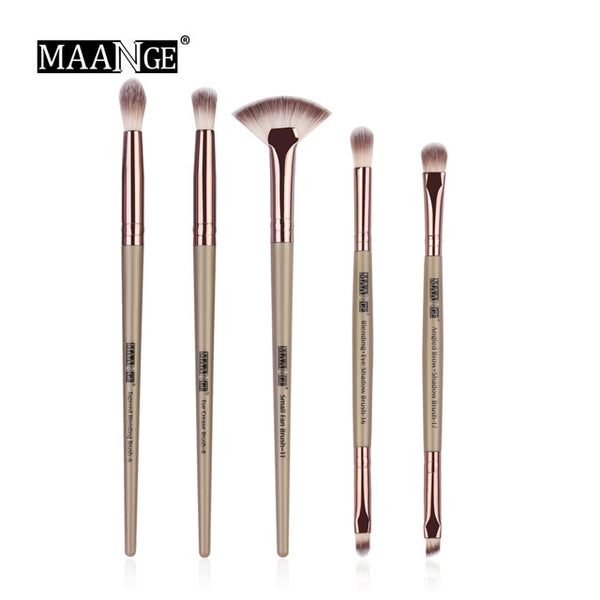 New Make Up Brushes 5/15 PCS Professional Blending Eyeshadow Eyebrow Fan Brush