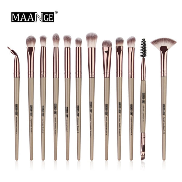New Pro Makeup Brushes Set 12 pcs/lot Eye Shadow