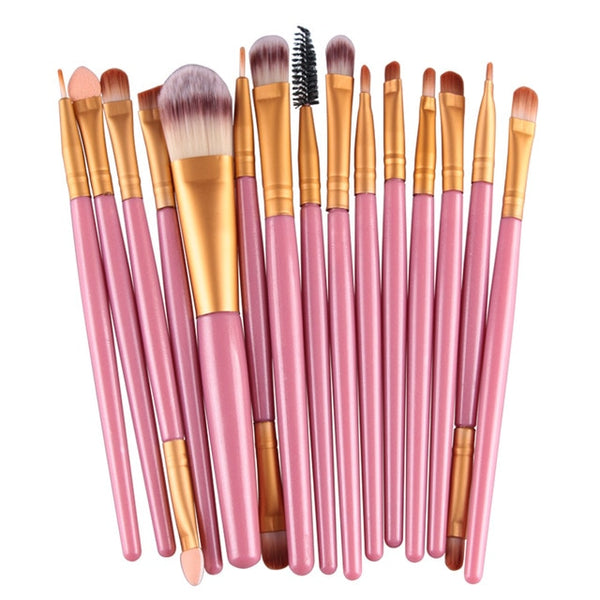 MakeUp Pro 15Pcs Makeup Brushes Set