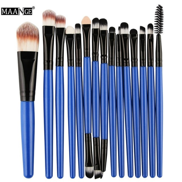 MakeUp Pro 15Pcs Makeup Brushes Set