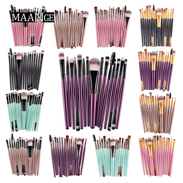 MakeUp Pro 15Pcs Makeup Brushes Set
