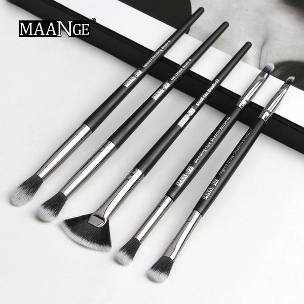 New  Pro 3/5/6 Makeup Brushes Set Eye Shadow Blending Eyeliner Eyelash Eyebrow Brushes