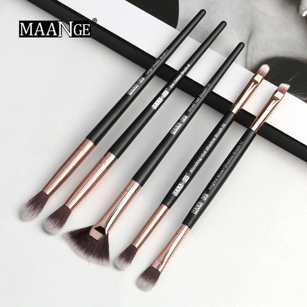New  Pro 3/5/6 Makeup Brushes Set Eye Shadow Blending Eyeliner Eyelash Eyebrow Brushes