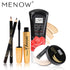 Make up set  Golden tubes thick mascara Set With Gift Two Pencil Banana Oil Loose Powder Rose BB
