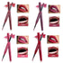 MISS ROSE 4pcs/set Double-end Lip Makeup Lipstick Pencil Profissional Tint Sexy Red Lip Stick Beauty Matte Liner Pen Lipstick
