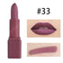MISS ROSE Matte Lipstick Moisturizer Smooth Lips Stick Long Lasting Charming Lip Cosmetic Beauty Makeup 20 Colors #269121