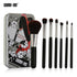 Makeup Brush Set 7Pc/set Mini Travel brush Set cosmetics kit Powder Foundation Beauty