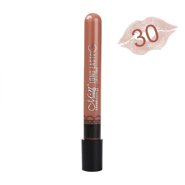 NEW 24Color Lipgloss  Matte Long Lasting Moisturizer Sexy Lip Gloss Waterproof