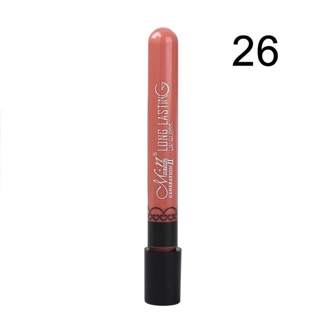 HIGH QUALITY 38Color Lipgloss  Matte Long Lasting Moisturizer Sexy Lip Gloss Waterproof